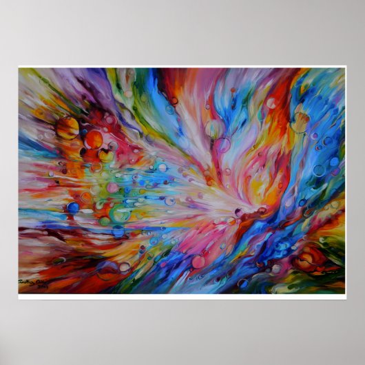 Eerste tuin poster (Voorkant)