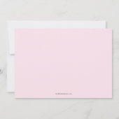 Eerste uitnodiging van Birthday Cupcake (Achterkant)