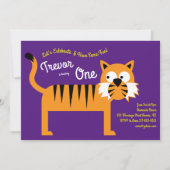 Eerste uitnodiging van de eerste Kinder verjaardag (Voorkant)