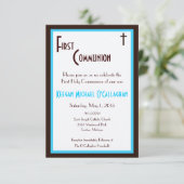 Eerste uitnodiging van de gemeenschap - jongen (Staand voorkant)