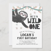 Eerste uitnodiging van de verjaardag van de verjaa (Voorkant)