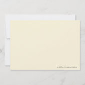 Eerste uitnodiging voor de Heilige Communie (Achterkant)