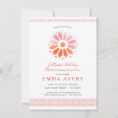 Eerste uitnodiging voor de Heilige Communie, uitno (Voorkant)