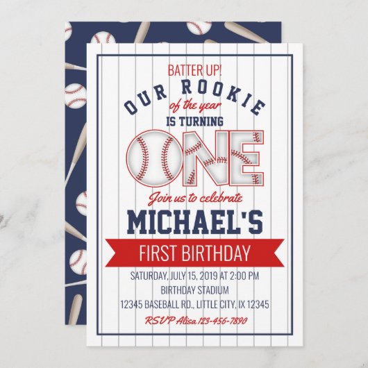 Eerste uitnodiging voor de wedstrijd (Voorkant / Achterkant)