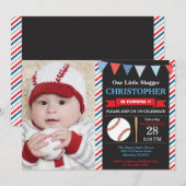 Eerste uitnodiging voor de wedstrijd Baseball Birt (Voorkant / Achterkant)