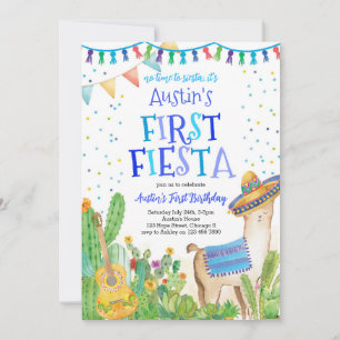 Eerste uitnodiging voor Fiesta Blue Mexican Boy Bi