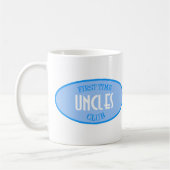 Eerste Uncles Club (blauw) Koffiemok (Links)