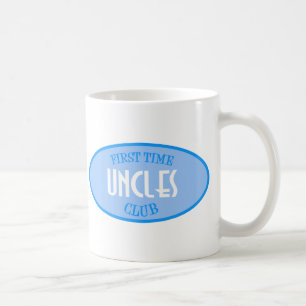 Eerste Uncles Club (blauw) Koffiemok