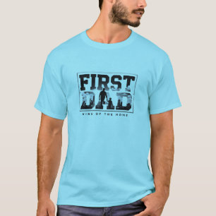 Eerste vader Koning van het huis T-shirt ontwerp