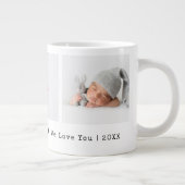 Eerste Vaderdag 3 foto's Extra Grote Beker (Rechts)