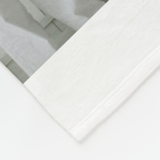 Eerste Vaderdag – Baby Footprints & Blue Hearts Fleece Deken (Hoek)