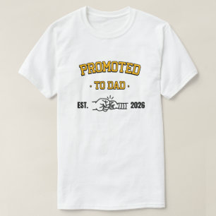Eerste Vaderdag 'Benoemd tot papa' T-shirt