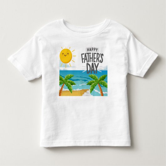Eerste Vaderdag brunch Kinder Shirts (Voorkant)