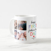 Eerste Vaderdag Fotokoffie Mok (Voorkant links)