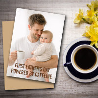Eerste Vaderdag koffie humor van ouders