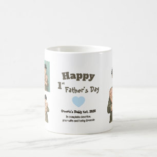 Eerste Vaderdag Papa est 2026 Anime Stijl Koffiemok