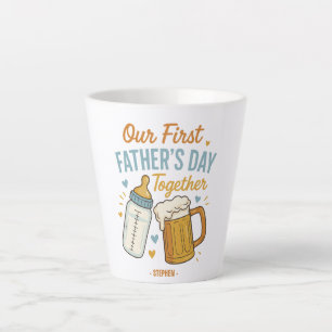 Eerste Vaderdag samen – Bier & Baby Latte Mok
