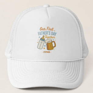 Eerste Vaderdag samen – Bier & Baby Trucker Pet