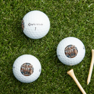 Eerste vaders dag hond Granda   Aangepaste golfbal Golfballen