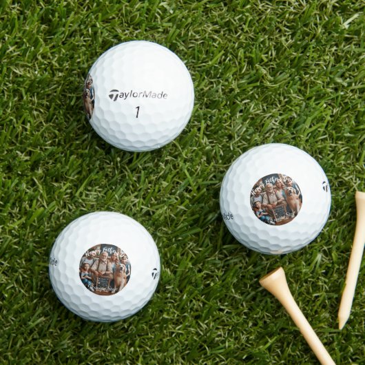 Eerste vaders dag hond Granda | Aangepaste golfbal Golfballen (Insitu Gras)