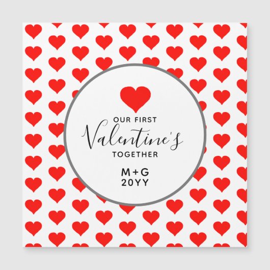 Eerste Valentijnsdag samen hartstikke gepersonalis (Voorkant)