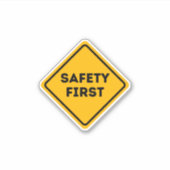 EERSTE VEILIGHEID STICKER (Voorkant)