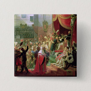 Eerste verdeling van de zaadjes van het Legion of Vierkante Button 5,1 Cm
