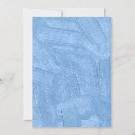 Eerste verjaardag 4 juli rood wit blauw kaart (Achterkant)