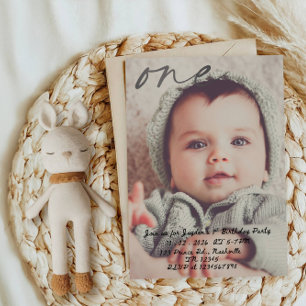 Eerste verjaardag baby jongen - Eerste verjaardags Kaart