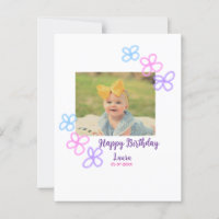 Eerste verjaardag baby kids naam datum toevoegen f