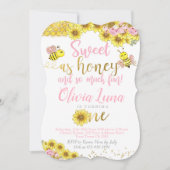 Eerste verjaardag bij kaart (Voorkant)