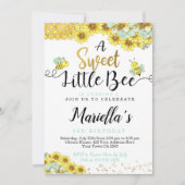 Eerste verjaardag bijen kaart (Voorkant)