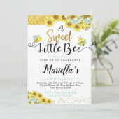 Eerste verjaardag bijen kaart (Staand voorkant)