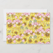 Eerste verjaardag bijen kaart (Achterkant)