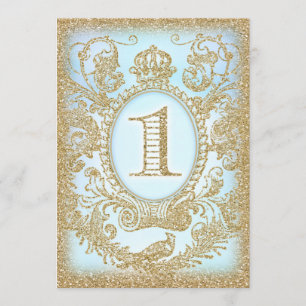 Eerste verjaardag, eenmaal op tijd Prins Kaart