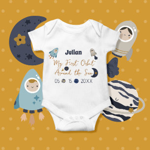 Eerste verjaardag, Eerste baan rond de zon!T-Shirt Romper