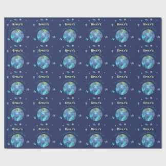 Eerste verjaardag | Eerste reis rond de zon Cadeaupapier