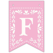 Eerste verjaardag Fiesta Party Bunting Banner Deco (Eerste vlag)