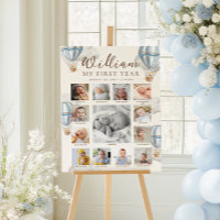 Eerste verjaardag foto tijdlijn van Blue Beary