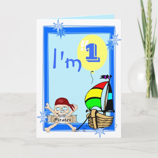 Eerste verjaardag kaart (Voorkant)