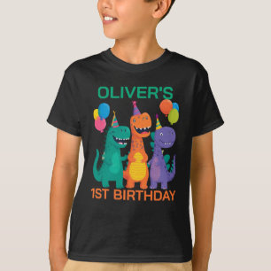 Eerste verjaardag Little Dino T-shirt