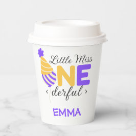 Eerste verjaardag One-Derful Papieren Bekers