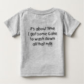 Eerste verjaardag T-Shirt (Achterkant)