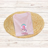 Eerste Verjaardag Unicorn Thema Shirt
