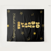 Eerste verjaardag van de jaarwisseling wandkleed (Voorkant (horizontaal))