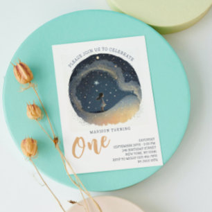 Eerste verjaardag van de Keltische Star Waterverf  Kaart