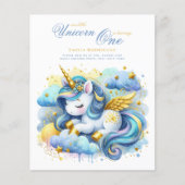 Eerste verjaardag van eenhoorn (of LEFTFTIJDIGE LE (Voorkant)