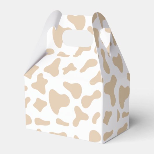 Eerste verjaardag van het rodeo-pastel bedankdoosjes (Achterkant)