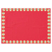 Eerste verjaardag van nederful Cute Colorful Tafelkleed (Voorkant (Horizontaal))