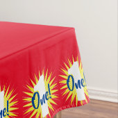 Eerste verjaardag van nederful Cute Colorful Tafelkleed (Voorbeeld)